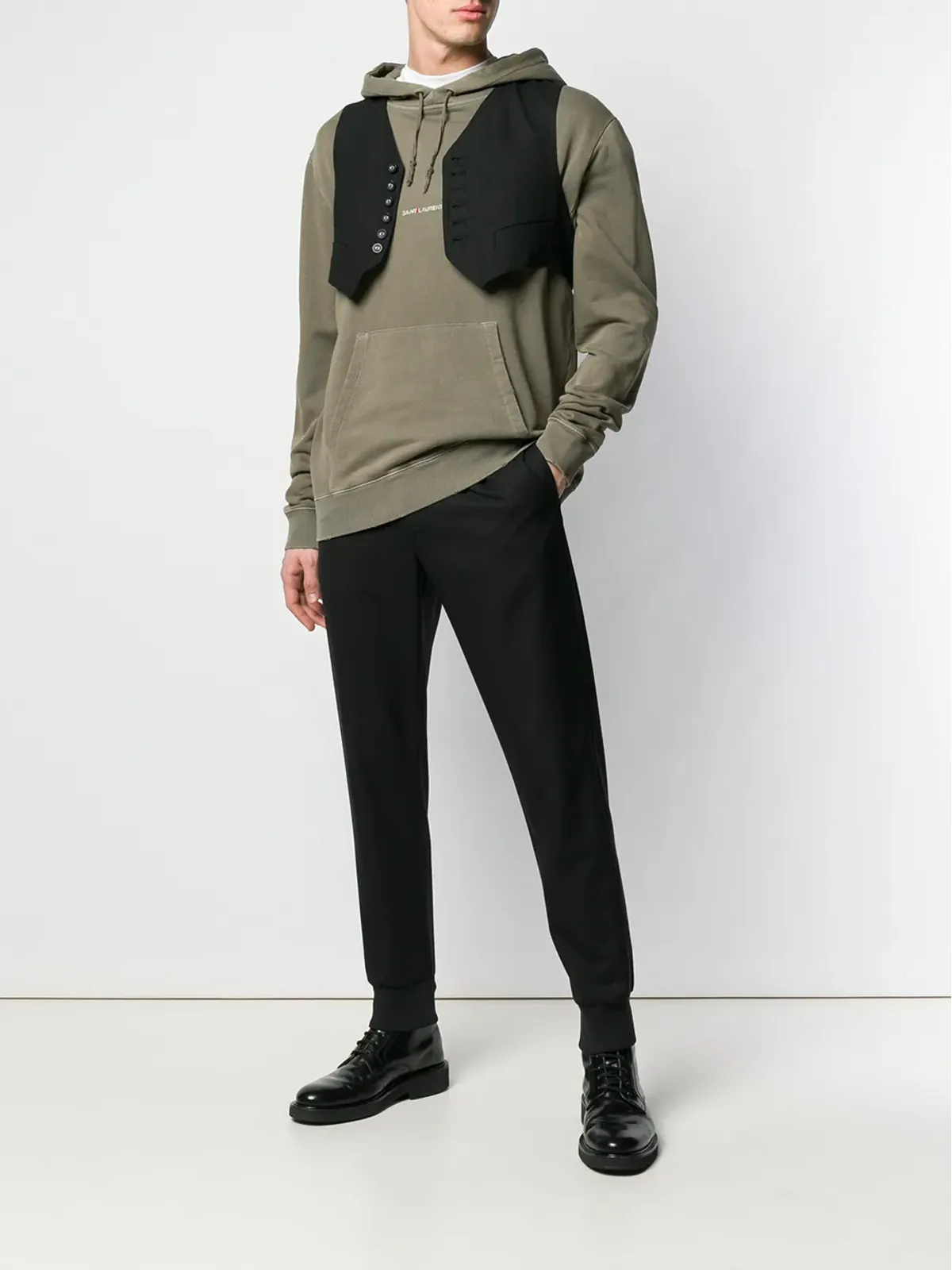 Jean Paul Gaultier ヴィンテージ クロップド丈ベスト - 画像2