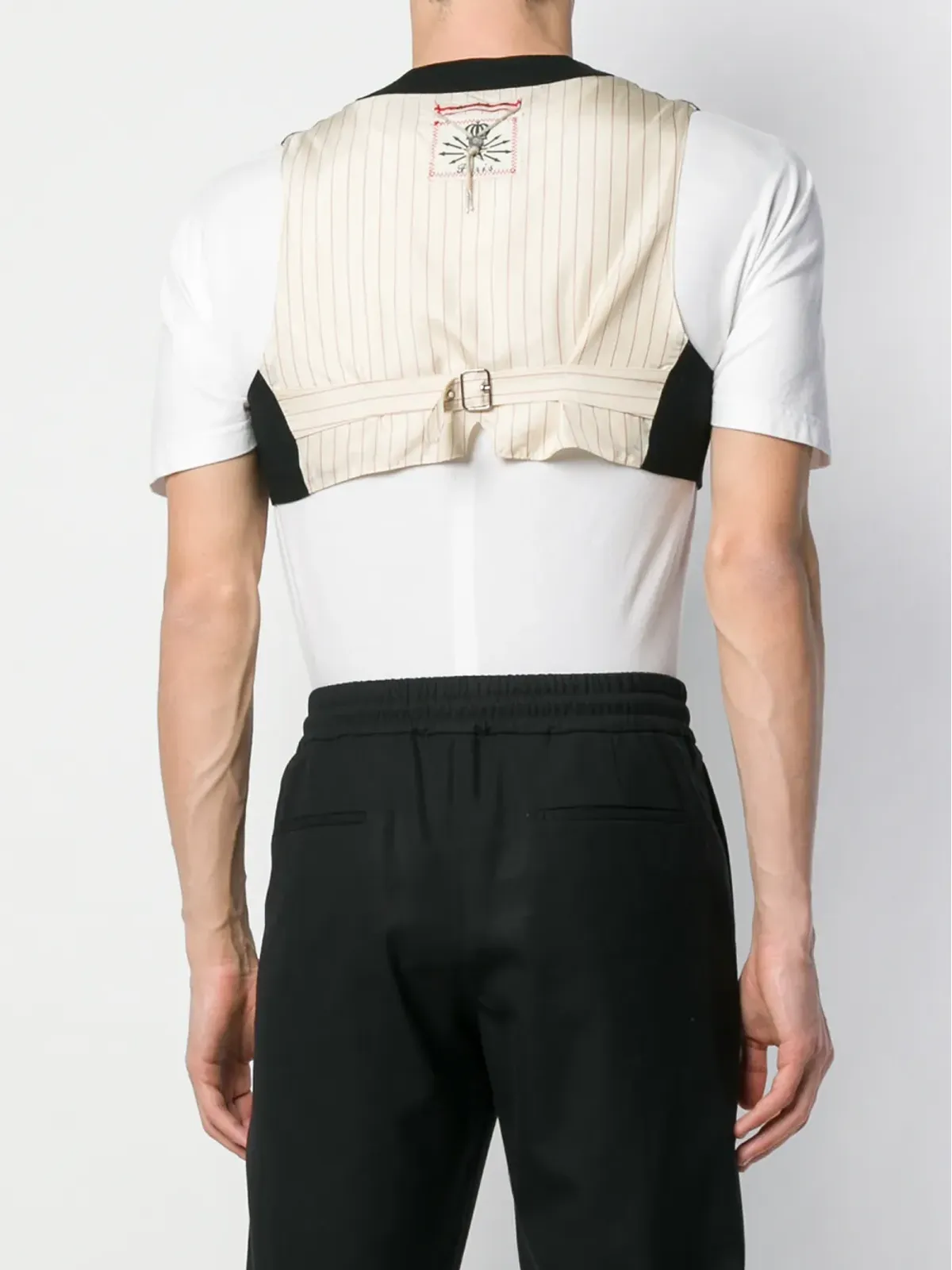 Jean Paul Gaultier ヴィンテージ クロップド丈ベスト - 画像4