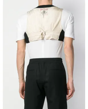 Jean Paul Gaultier ヴィンテージ クロップド丈ベスト - サムネイル4