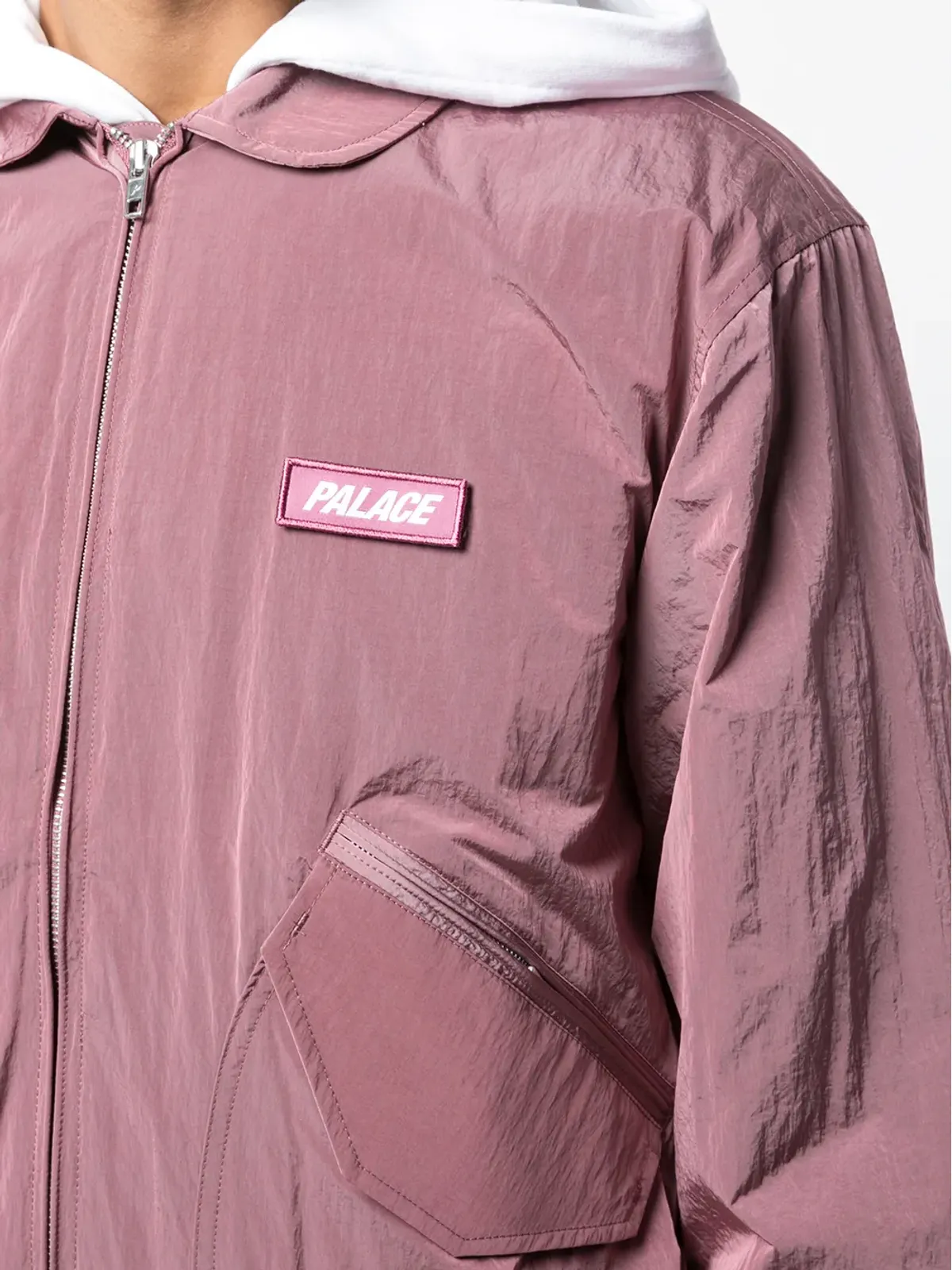 Palace F-Light ロゴパッチ ジャケット（ピンク） - 画像5