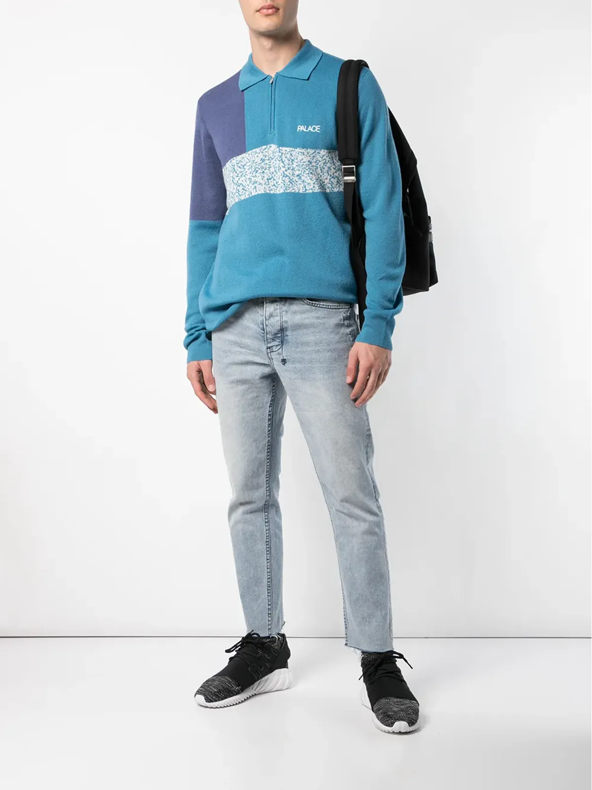 Palace Blocker ハーフジップジャンパー - 画像2