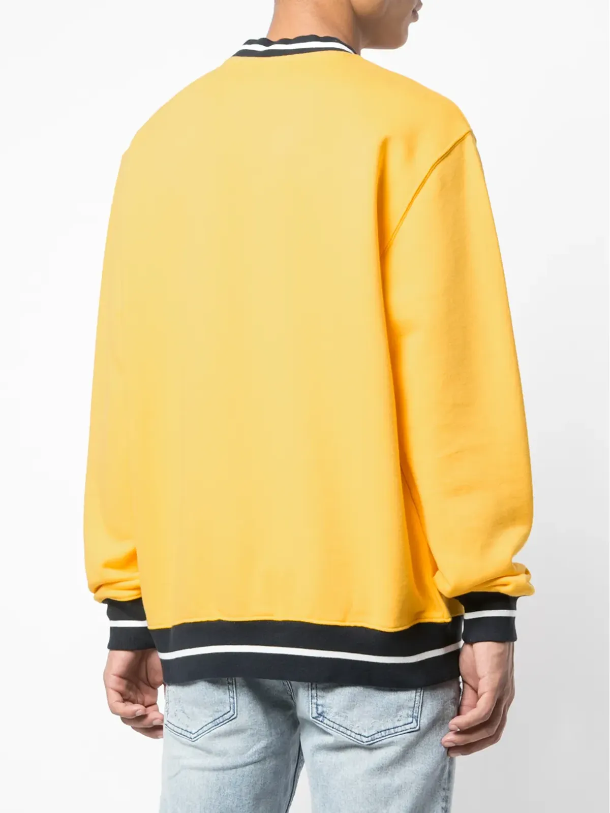 Palace Couture イエロー クルーネック スウェット - 画像4