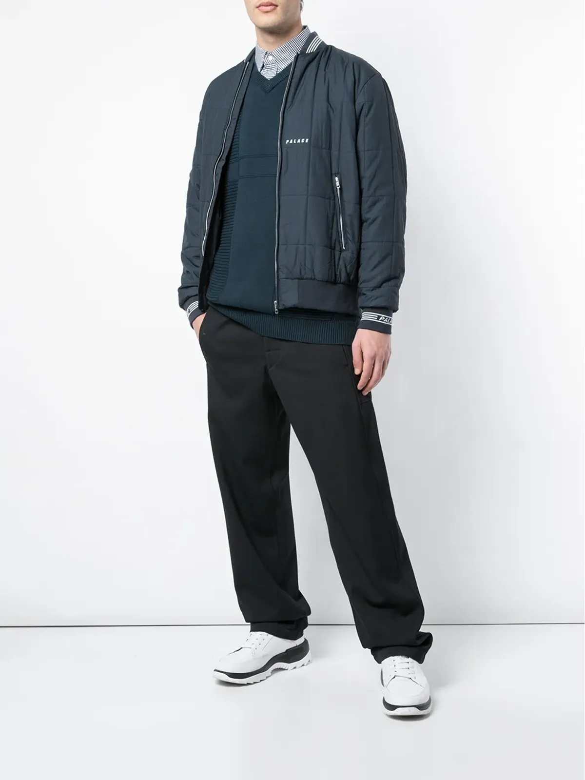 Palace リタイア・フレックス ニットベスト - 画像2