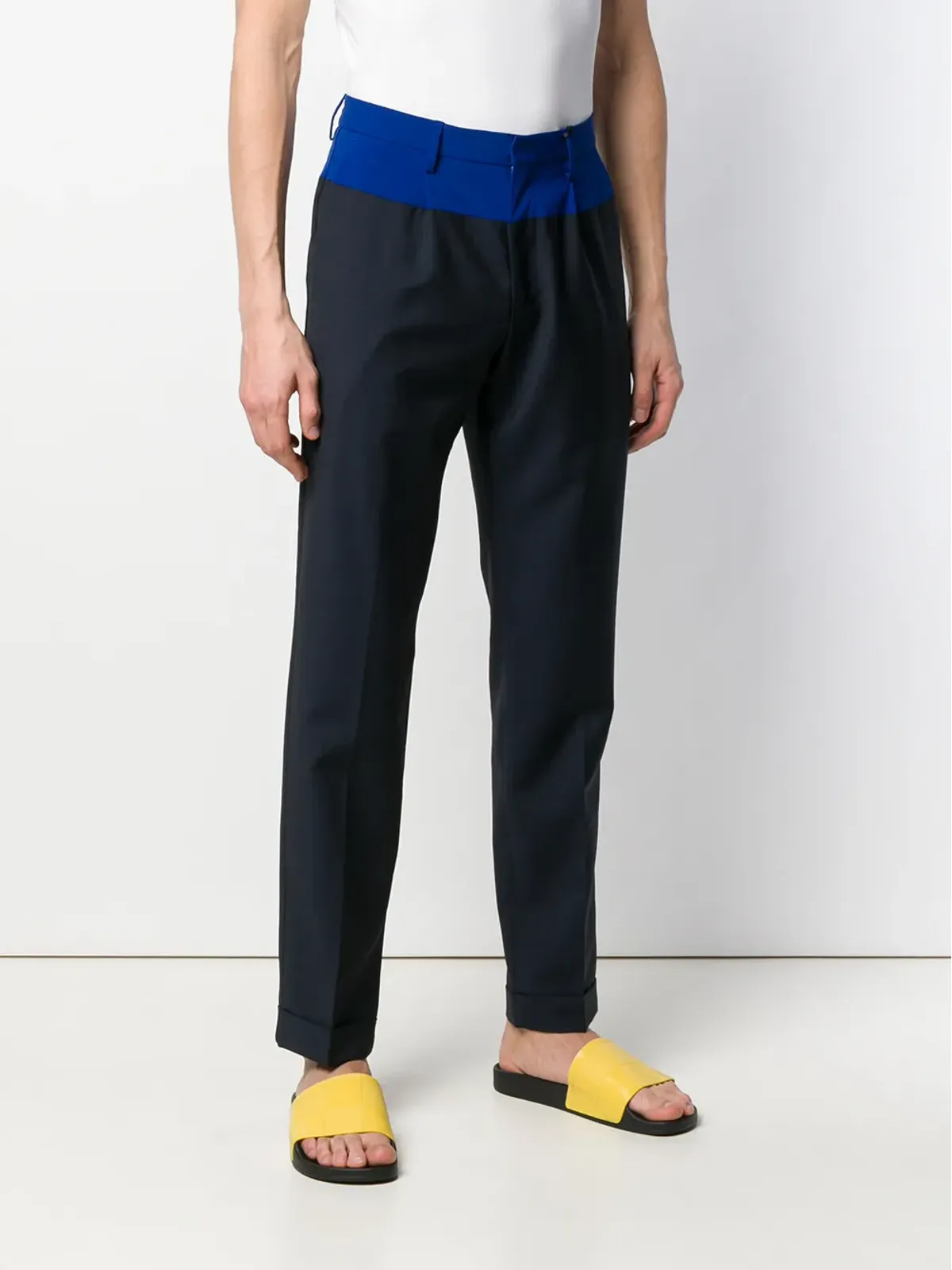 Tommy Hilfiger ツートーン テーラードパンツ - ブルー - 画像3