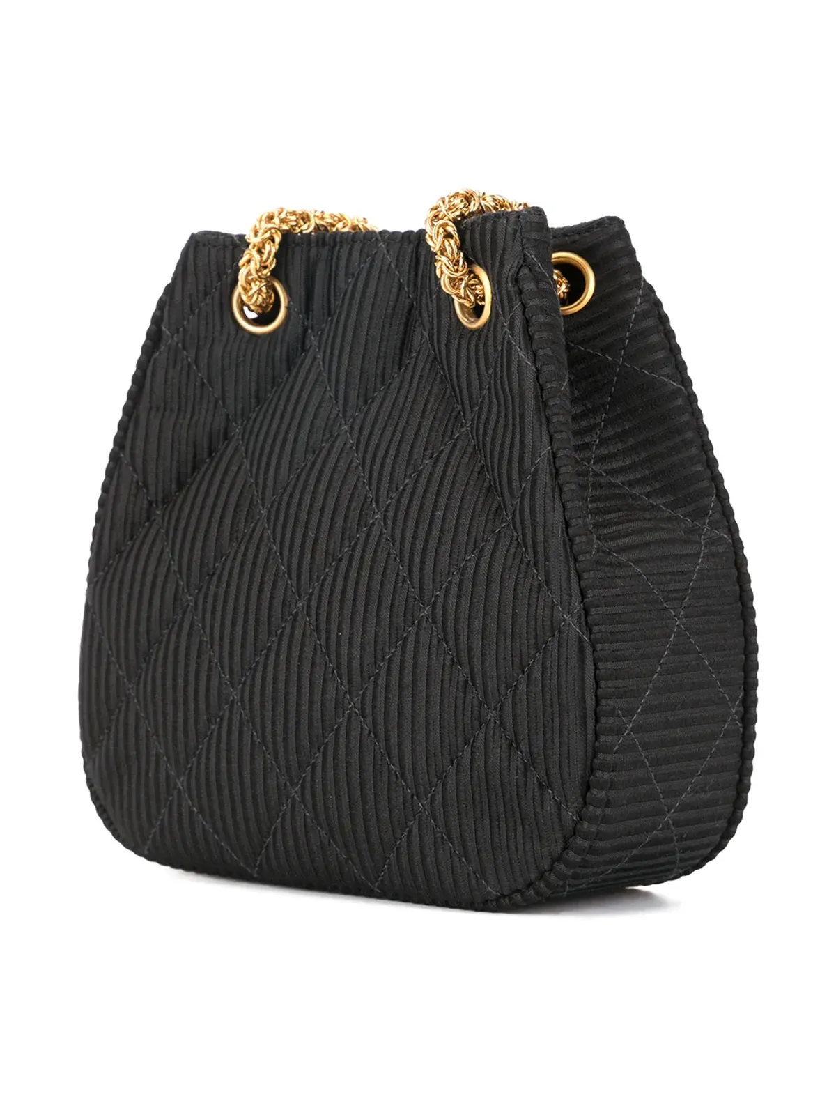 CHANEL Pre-Owned ターンロック・テクスチャードショルダーバッグ - 画像3