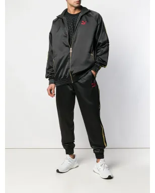 PUMA エンブロイダード ロゴ スポーツジャケット ブラック - サムネイル2