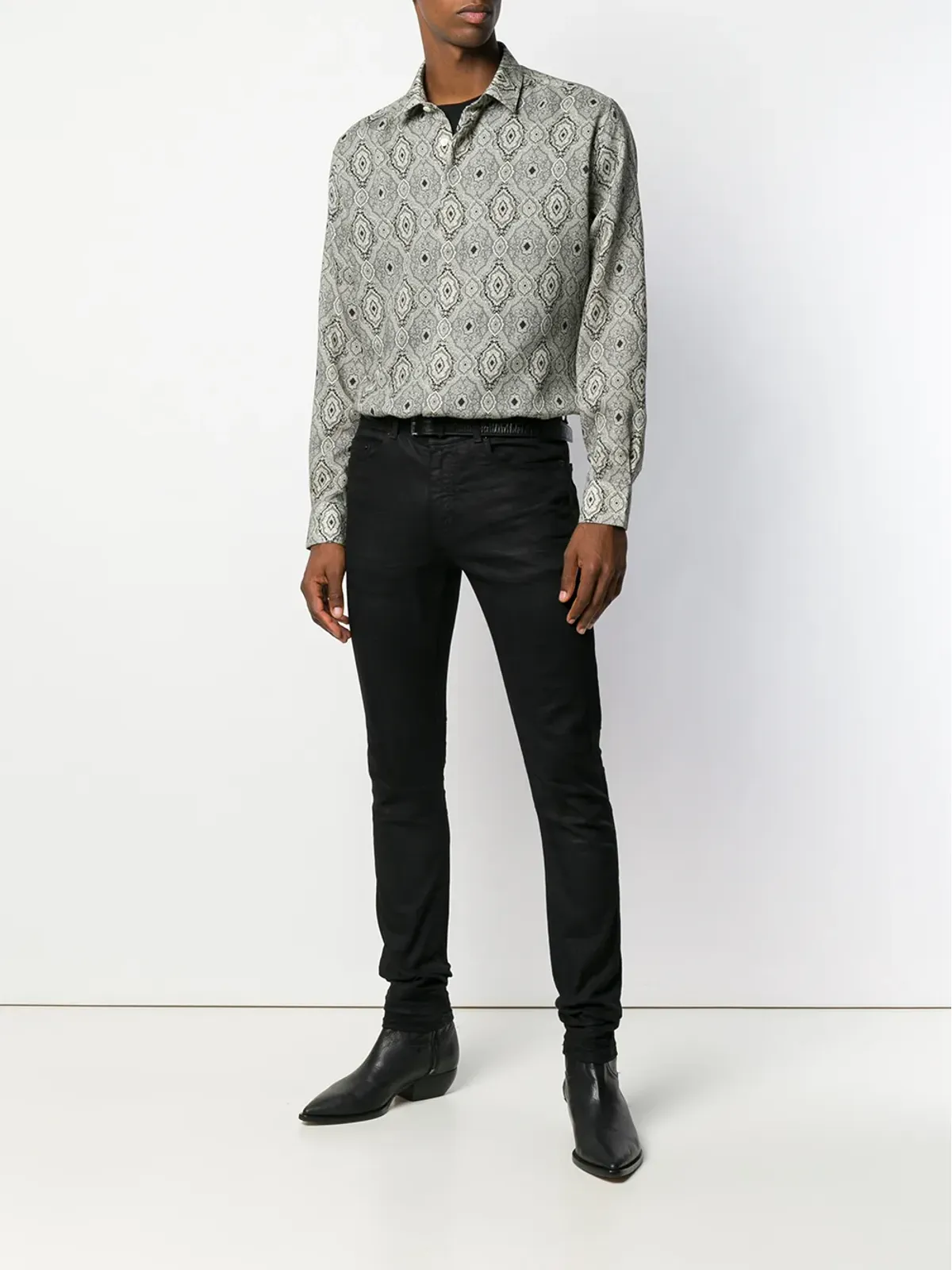 Saint Laurent ペイズリープリントシャツ - 画像2