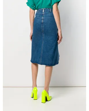 Balenciaga ゴデット・ペプラム風スカート - サムネイル4