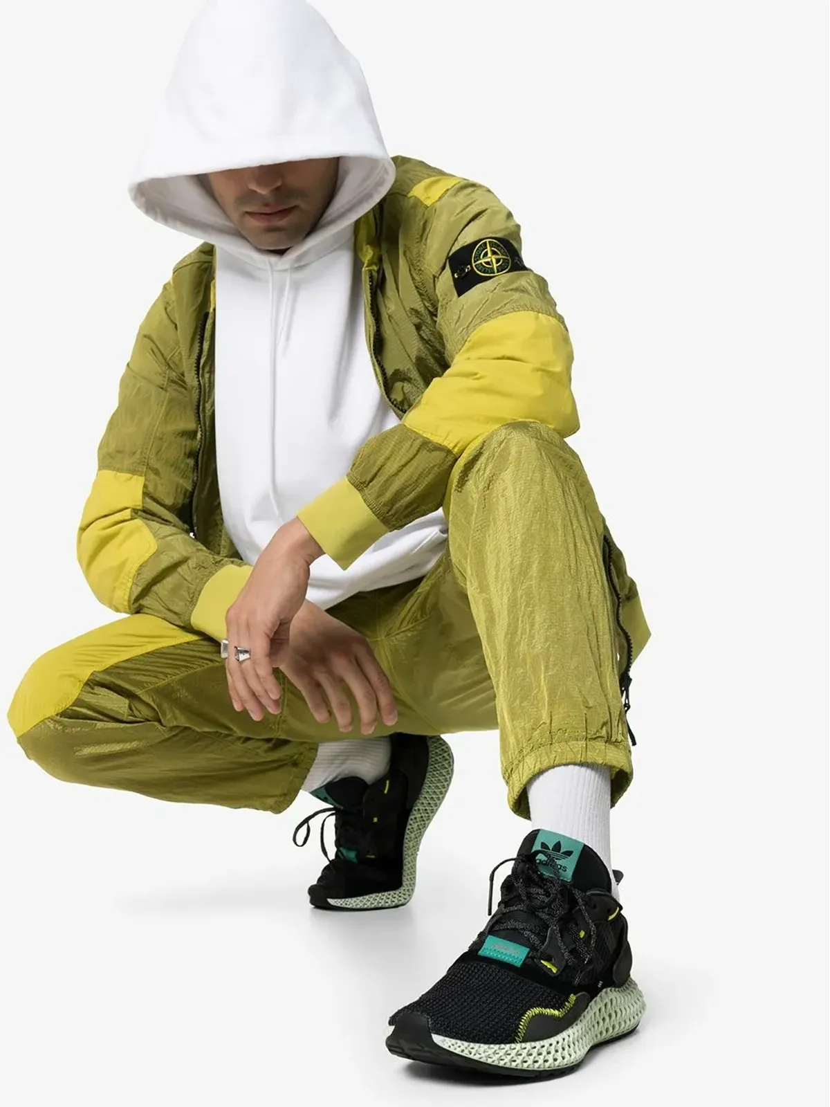adidas ZX 4000 4D カーボン スニーカー - 画像2