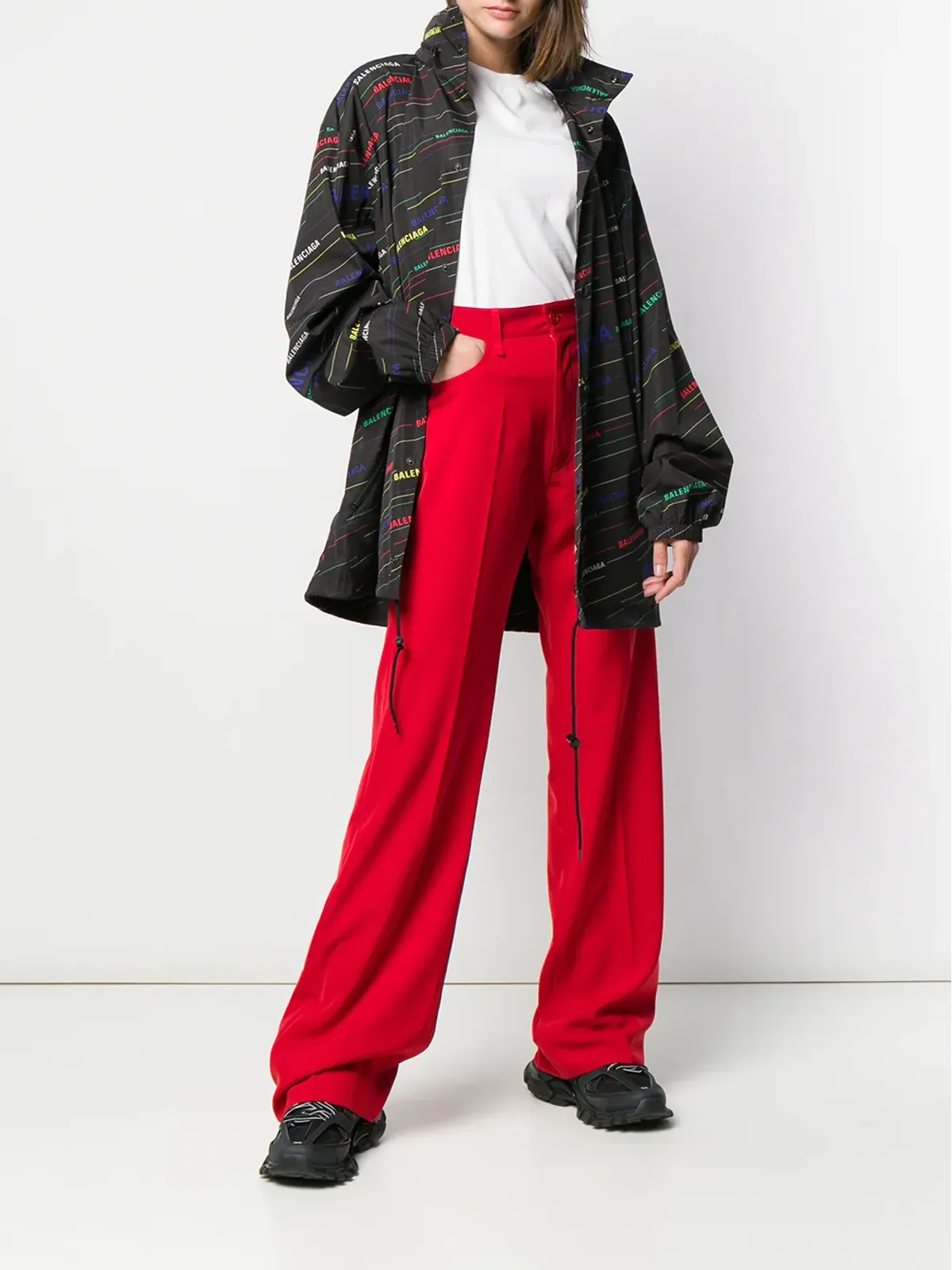 Balenciaga フルード5ポケットパンツ - 画像2