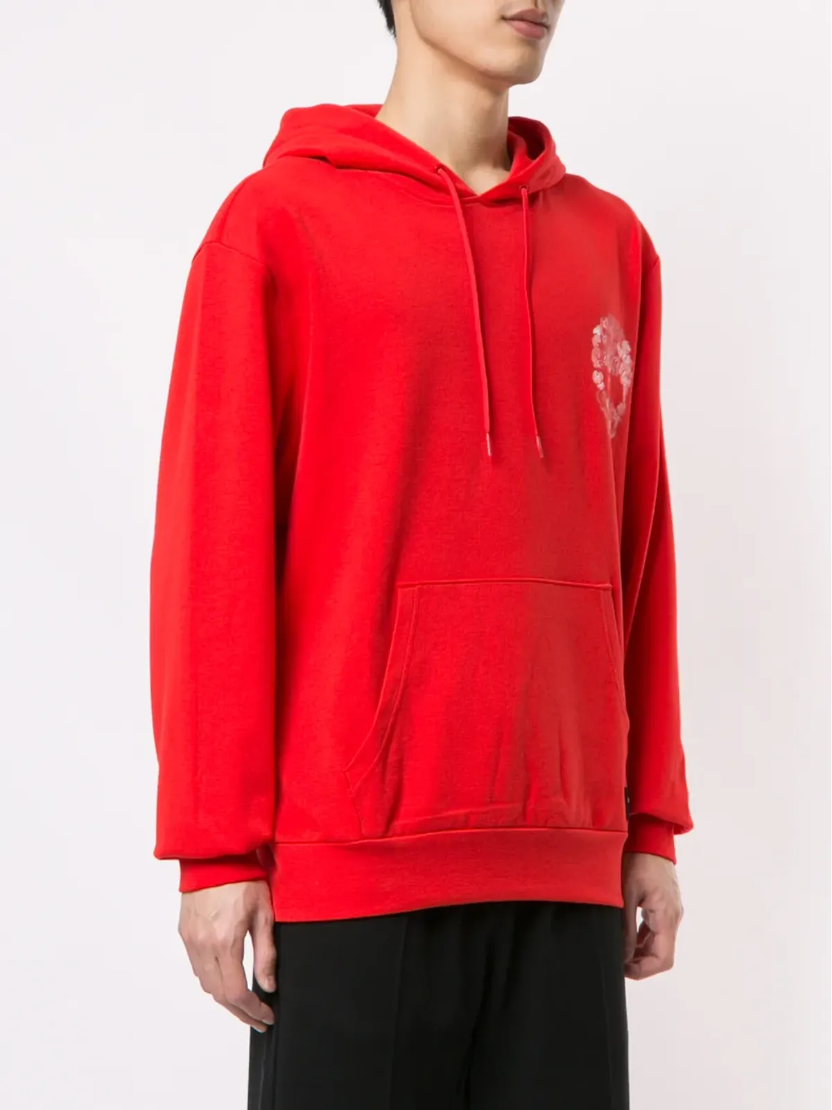 PUMA レッドのスカルプリント スウェットシャツ - 画像3