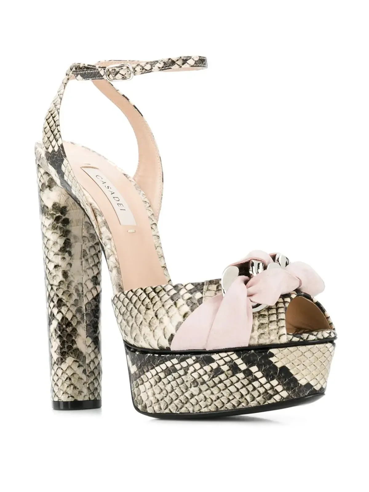 Casadei フローラ ハイドラ サンダル - Grey - 画像2