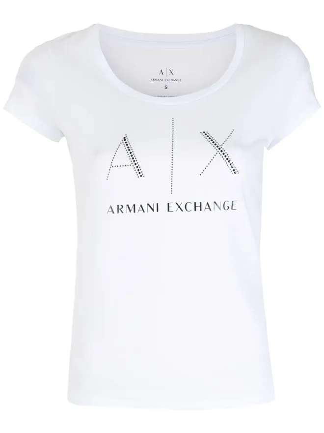 Armani Exchange Armani Exchange ロゴプリントTシャツの商品画像