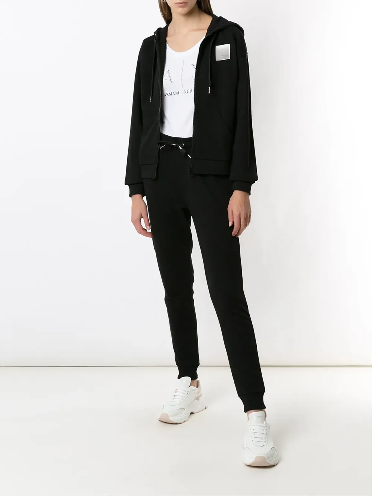 Armani Exchange ロゴプリントTシャツ - 画像2