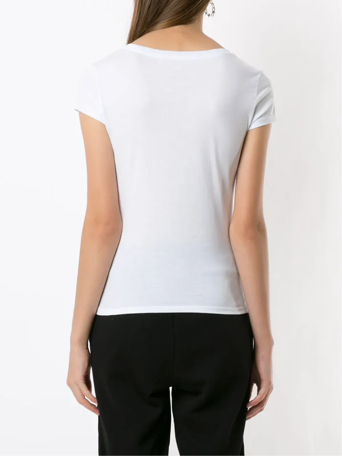 Armani Exchange ロゴプリントTシャツ - 画像4