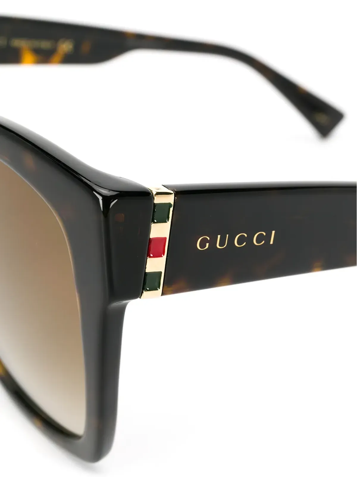 Gucci Eyewear スクエアフレームサングラス - 画像3