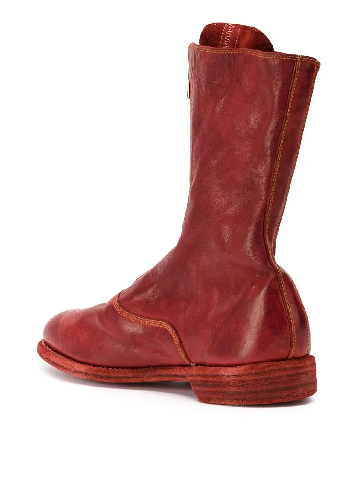 Guidi ジッパー付きアンクルブーツ - 画像3