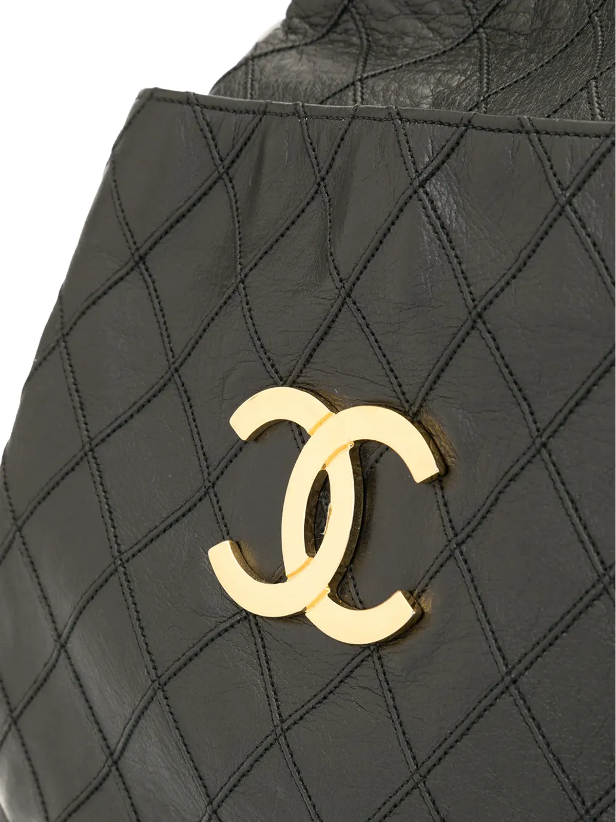 CHANEL Pre-Owned コスモス キルテッド CCロゴ ショルダーバッグ - 画像4