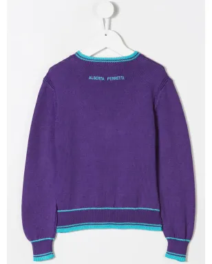 Alberta Ferretti Kids 木曜日セーター - サムネイル2