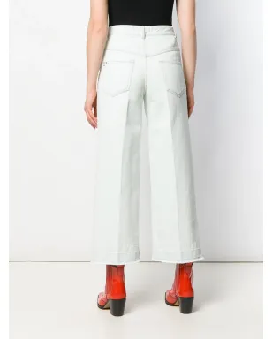 MARANT ÉTOILE ハイウェスト・クロップドジーンズ - サムネイル4
