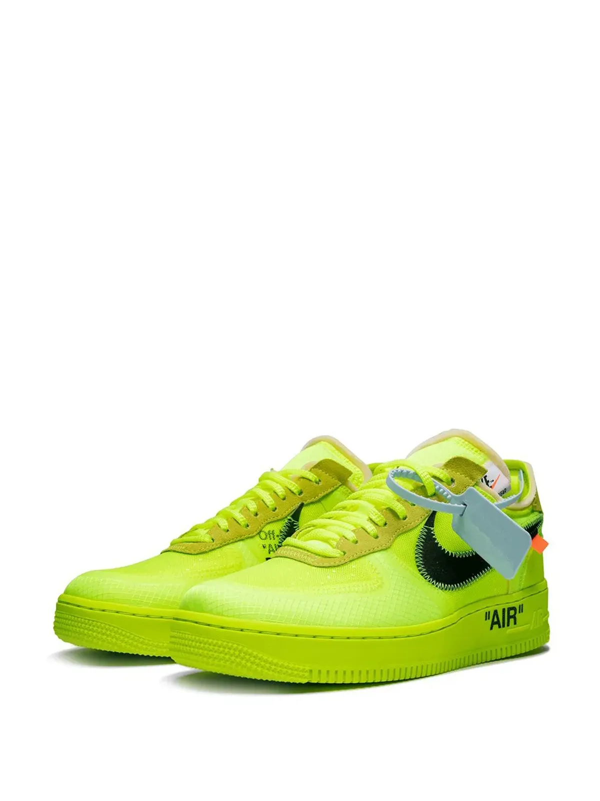 Nike X Off-White The 10: Air Force 1 Low 'Volt' スニーカー - 画像2