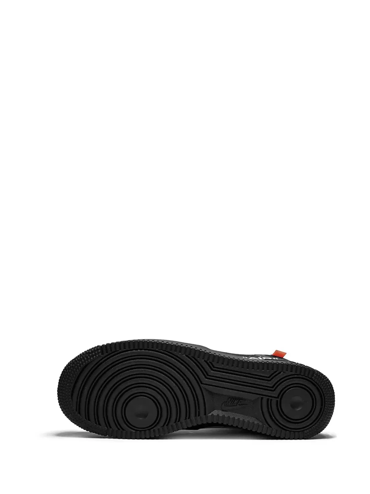 Nike X Off-White The 10: エアフォース1ロー ブラック スニーカー - 画像4