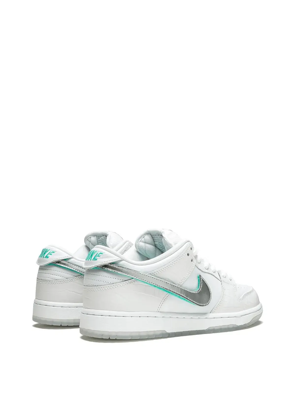 Nike ダンク ロー プロ OG QS ホワイト スニーカー - 画像3