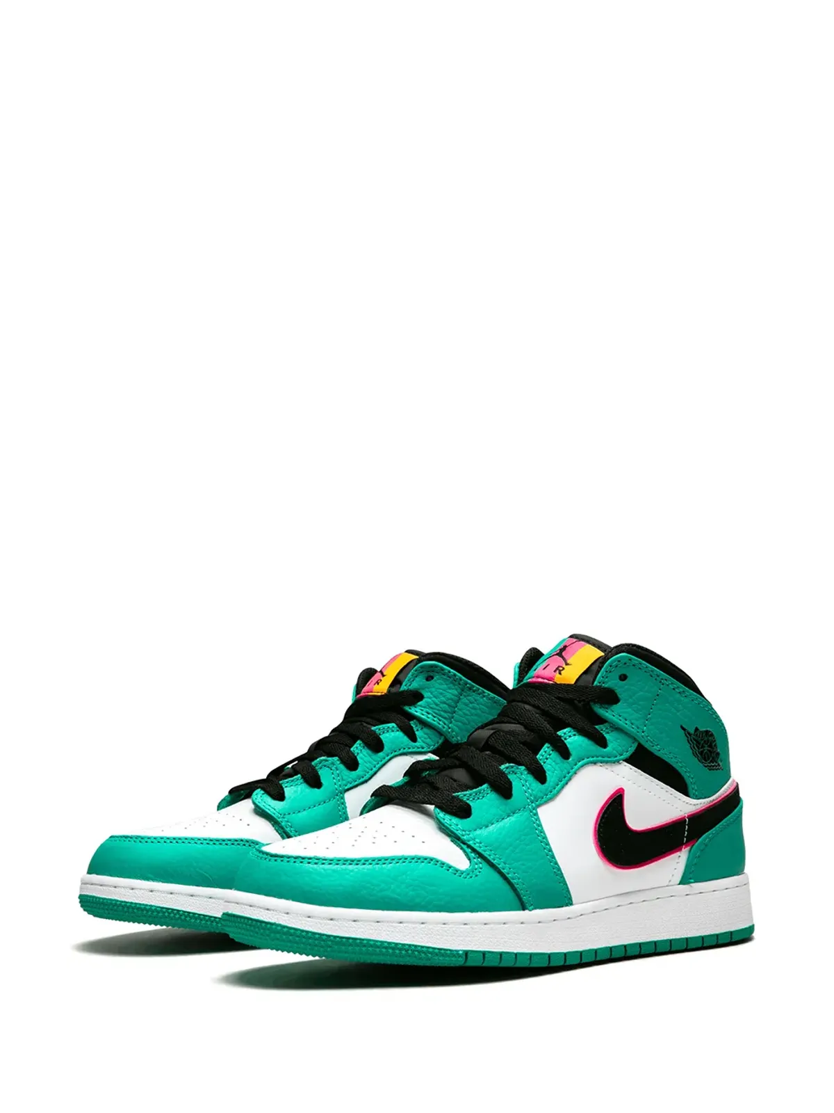 Jordan Kids Air Jordan 1 Mid SE sneakers - Green - 画像2