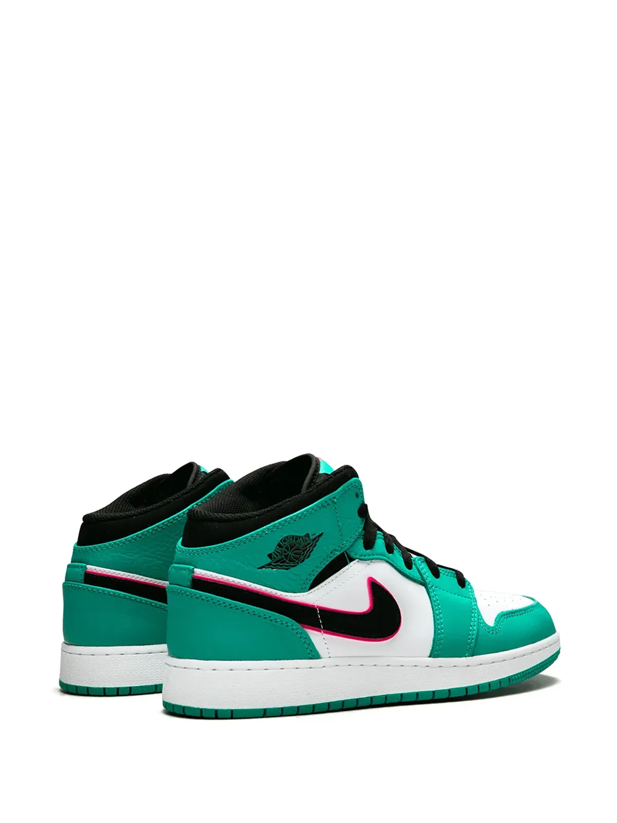 Jordan Kids Air Jordan 1 Mid SE sneakers - Green - 画像3