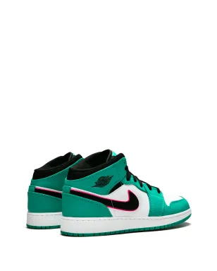 Jordan Kids Air Jordan 1 Mid SE sneakers - Green - サムネイル3