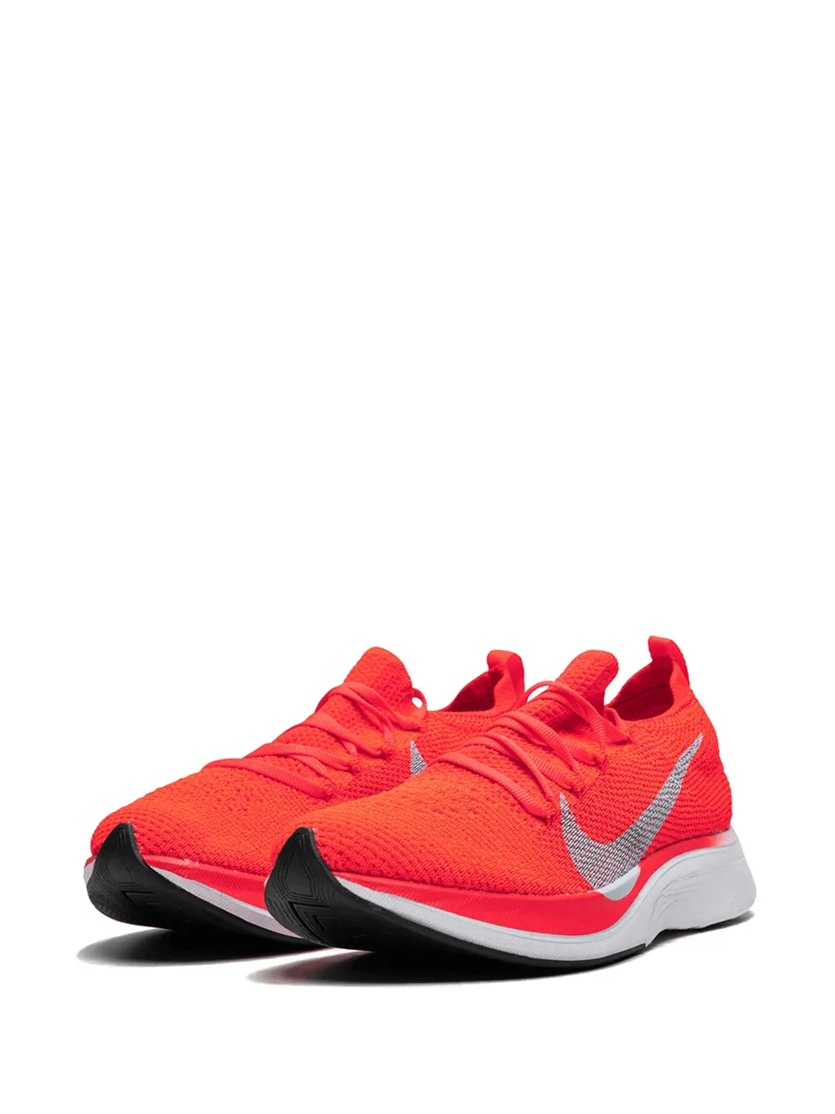 Nike Vaporfly 4% Flyknit スニーカー オレンジ - 画像2