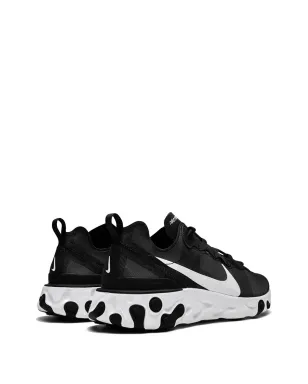 Nike リアクトエレメント55 ブラック/ホワイト スニーカー - サムネイル3