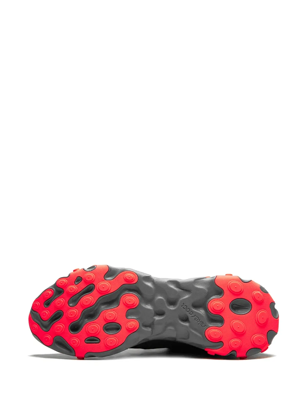 Nike React Element 55 ソーラーレッド スニーカー ブラック - 画像4