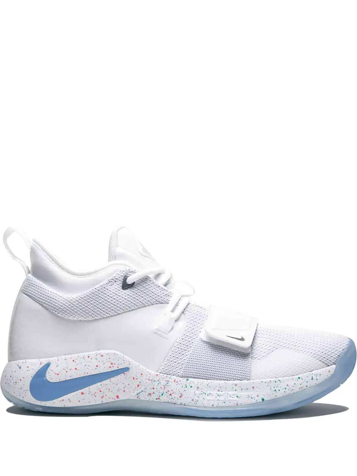 Nike プレイステーション PG 2.5 ホワイト スニーカー - 画像1