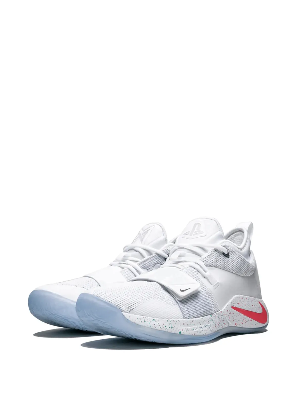 Nike プレイステーション PG 2.5 ホワイト スニーカー - 画像2