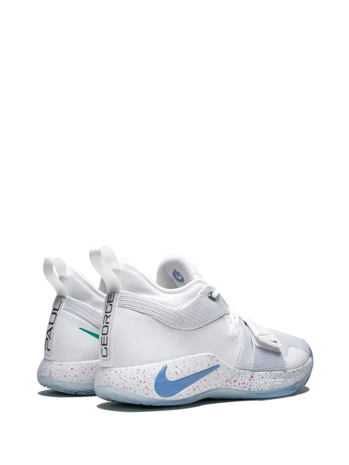 Nike プレイステーション PG 2.5 ホワイト スニーカー - 画像3