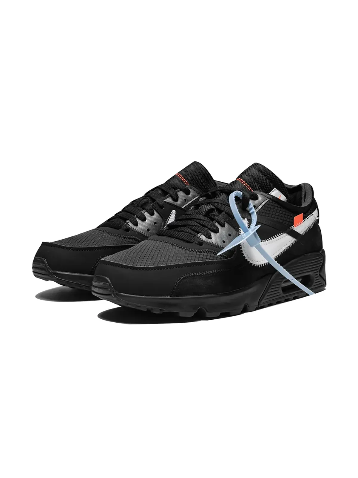 Nike X Off-White エアマックス90 ブラック スニーカー - 画像2