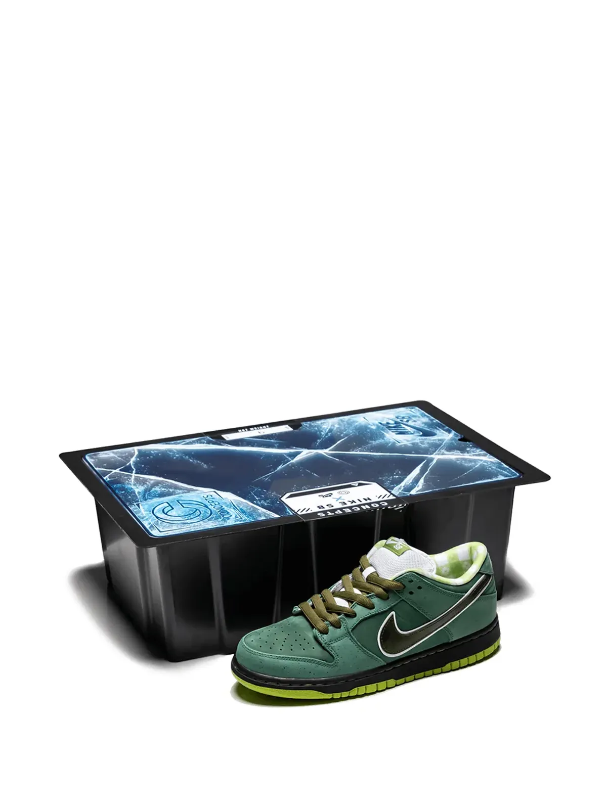 Nike x Concepts SB Dunk Low Pro OG QS Special「Green Lobster」スニーカー - 画像5