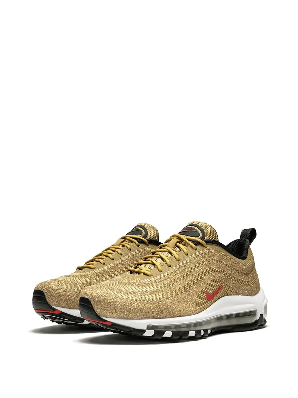 Nike エアマックス97 LX ゴールド スワロフスキー スニーカー - 画像2