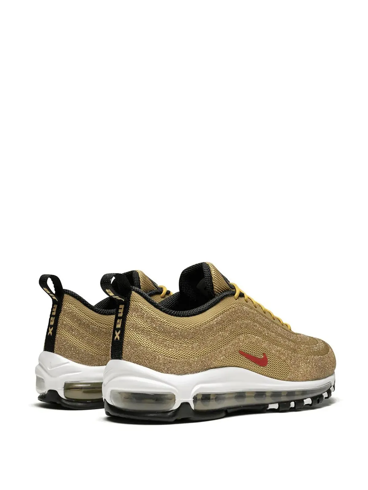 Nike エアマックス97 LX ゴールド スワロフスキー スニーカー - 画像3