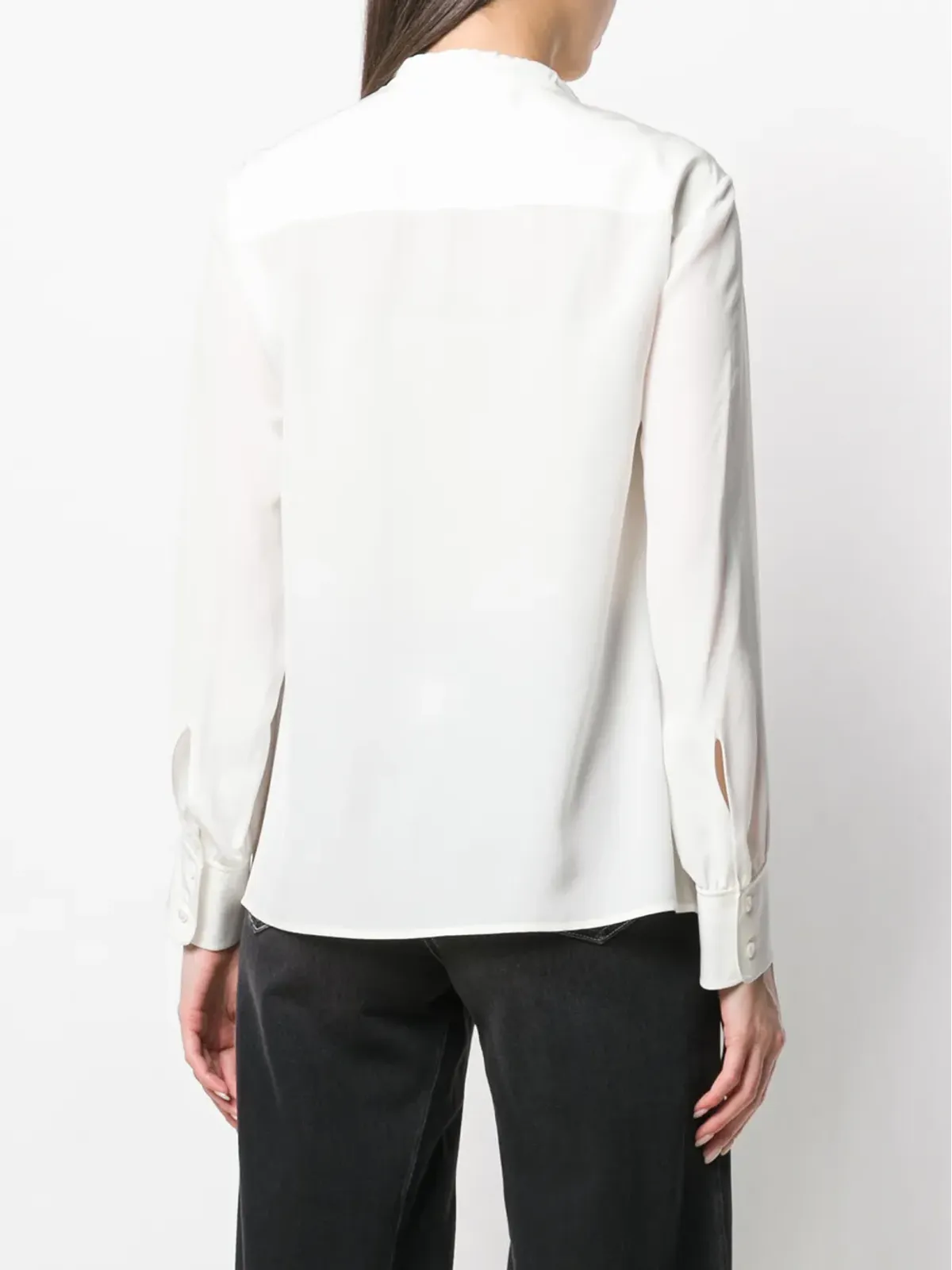 Chloé ドローストリングディテール ブラウス - 画像4