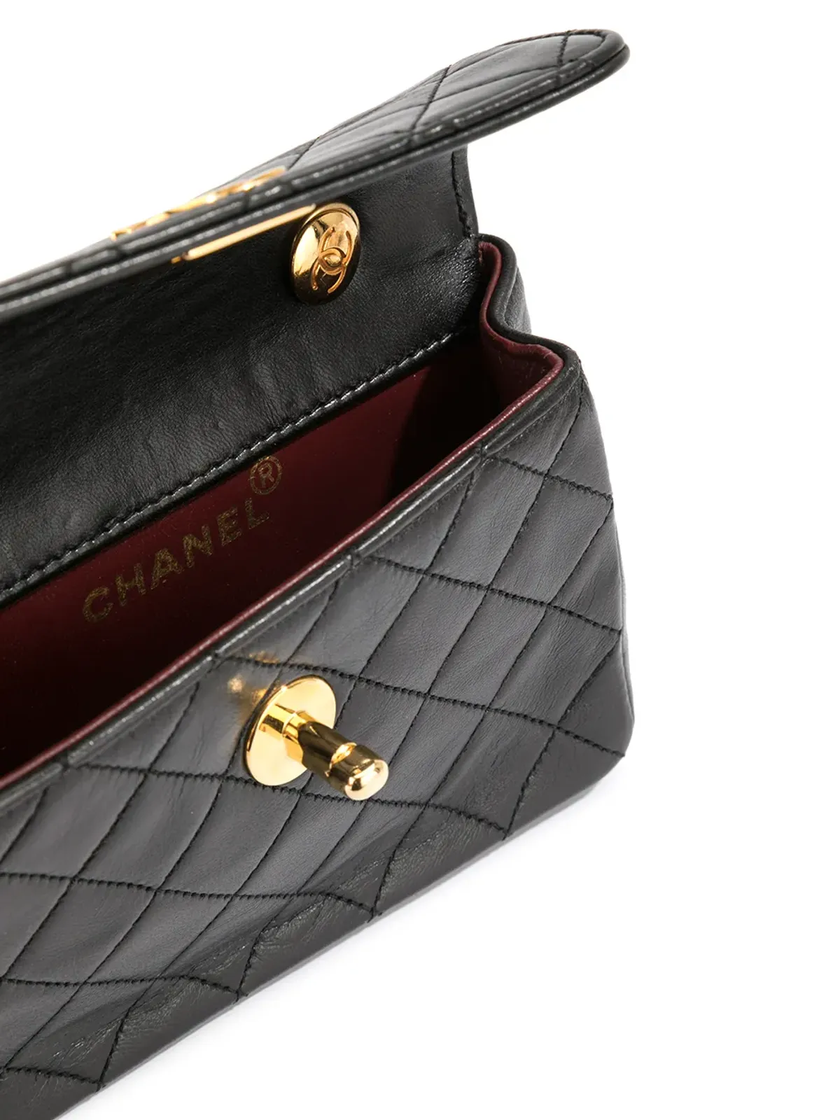 CHANEL Pre-Owned CCロゴチェーンショルダーバッグ - Black - 画像5