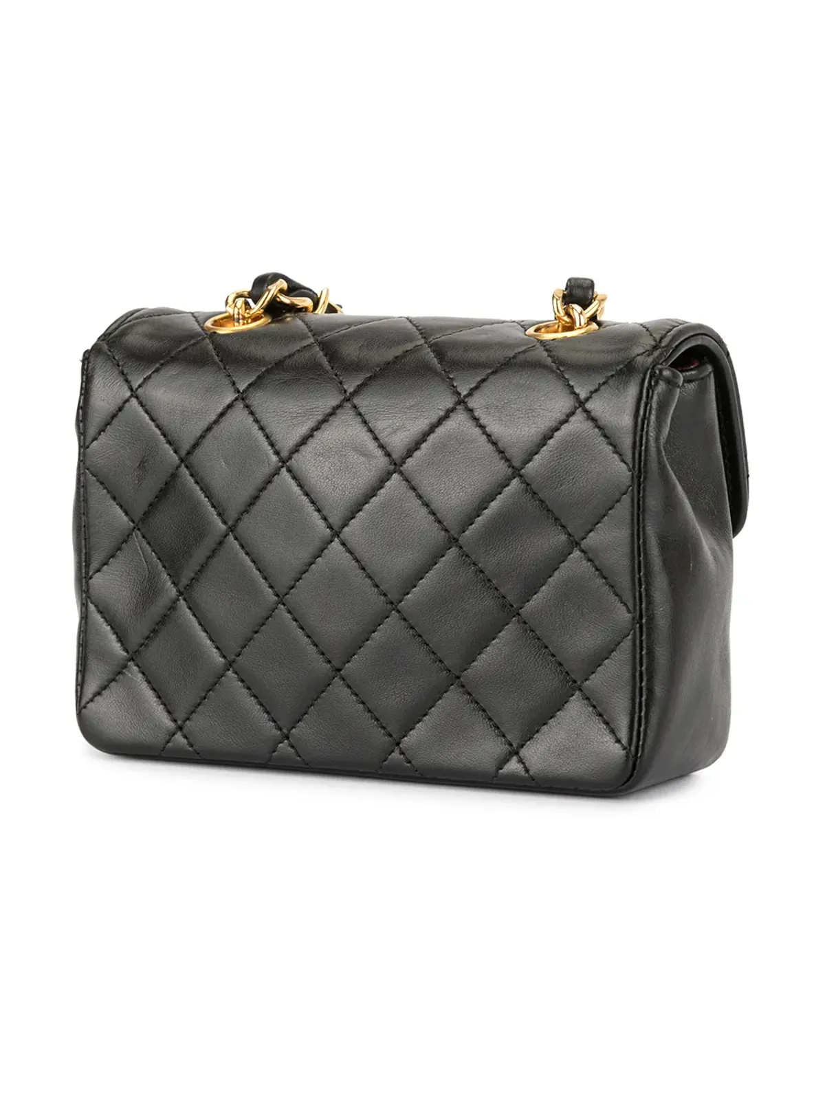 CHANEL Pre-Owned CCロゴチェーンショルダーバッグ - Black - 画像3