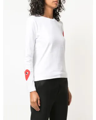 Comme Des Garçons Play ロゴハートスウェットシャツ - サムネイル3