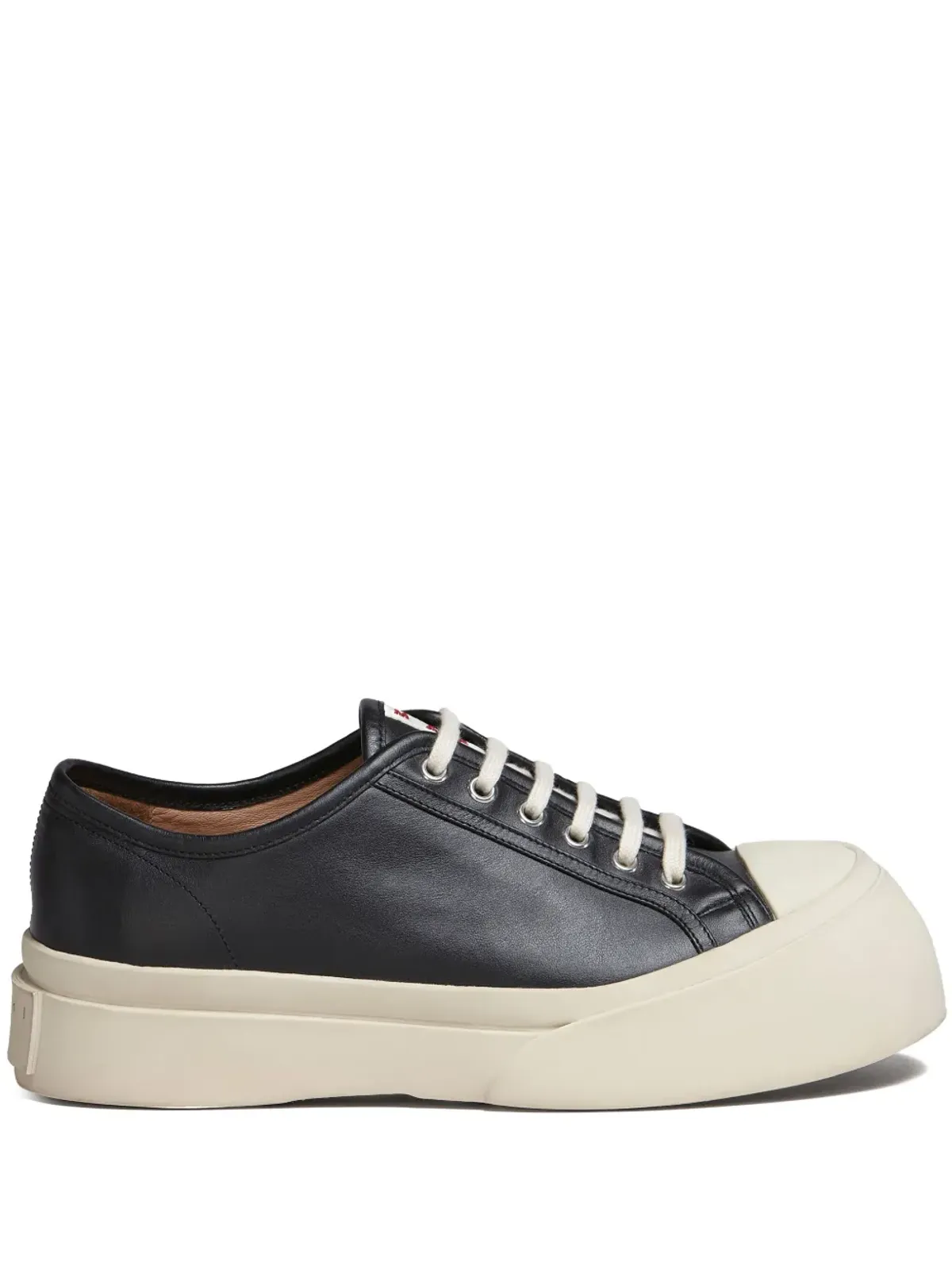 Marni Pablo レザーフラットフォームスニーカー - 画像1