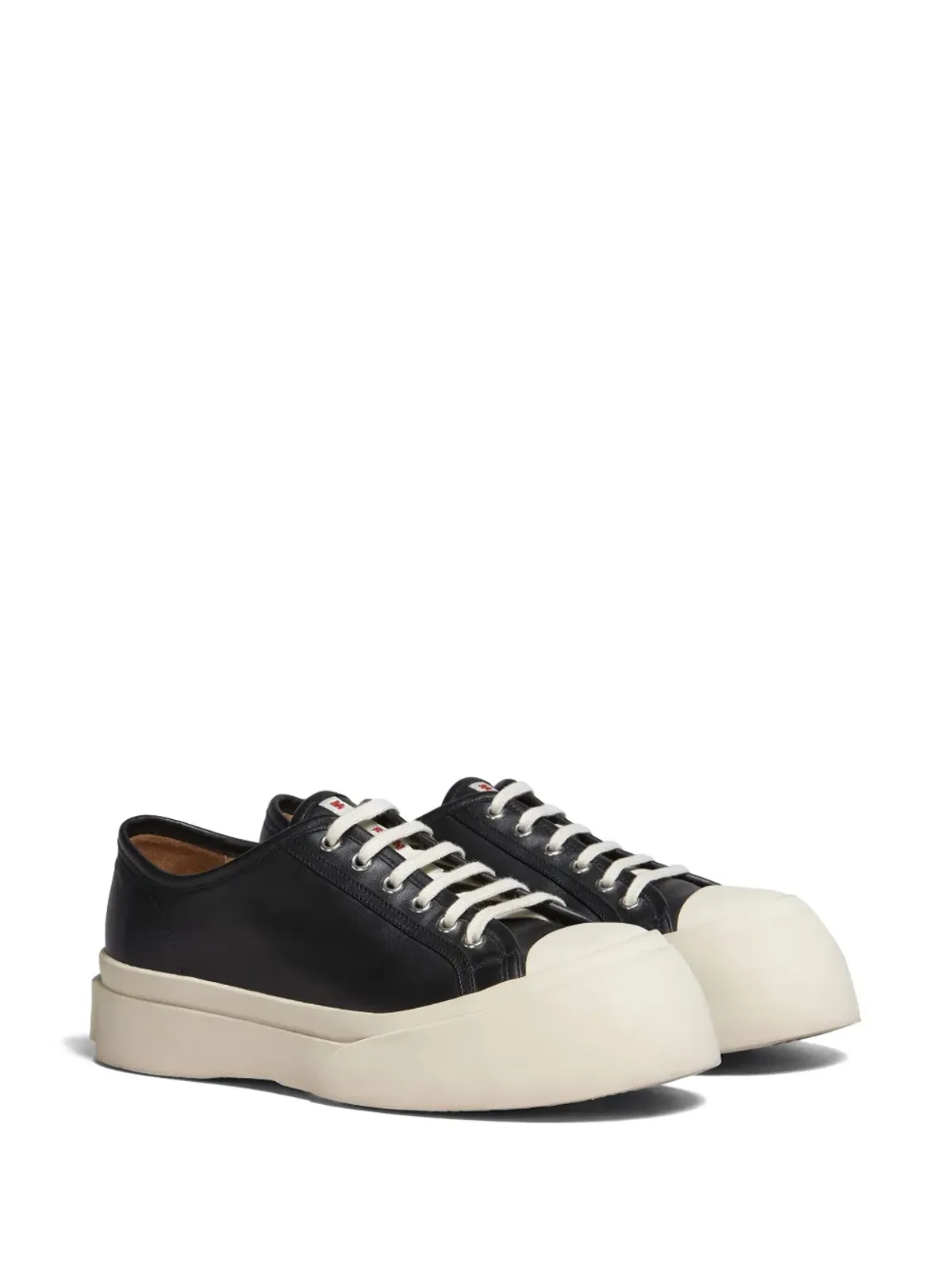 Marni Pablo レザーフラットフォームスニーカー - 画像2