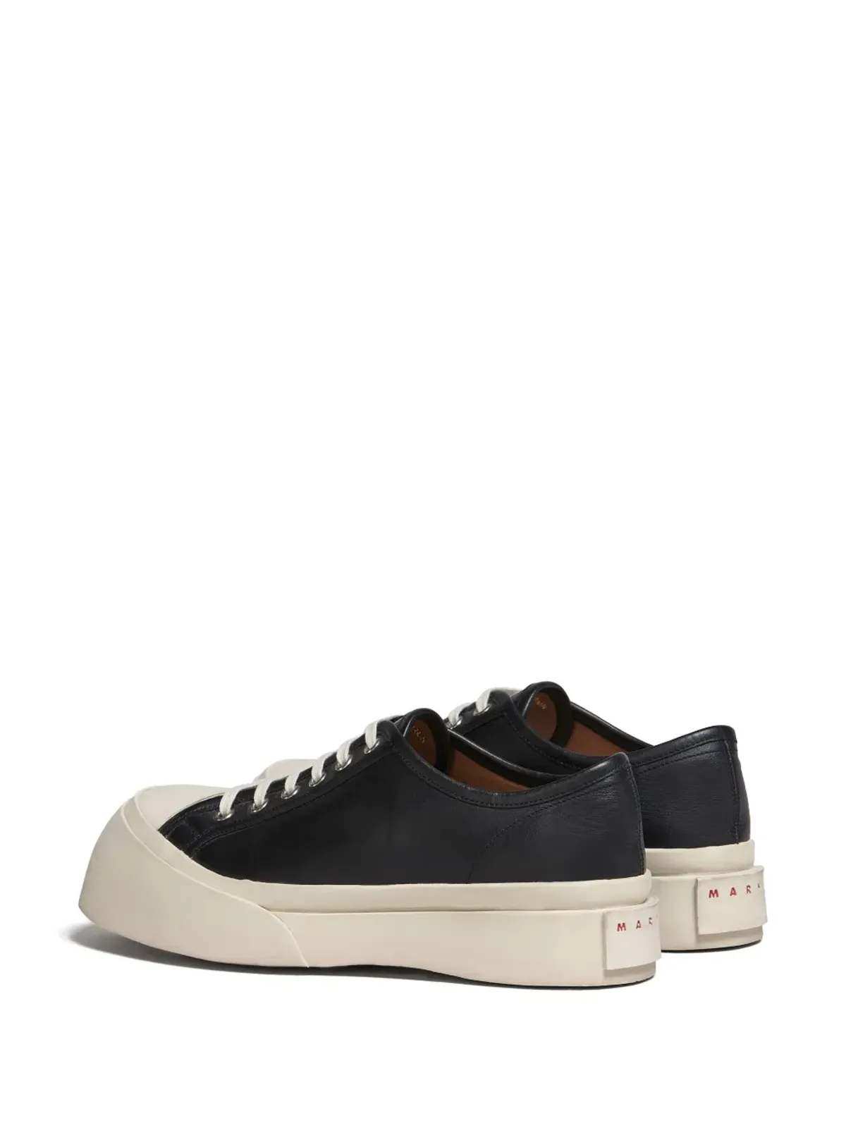 Marni Pablo レザーフラットフォームスニーカー - 画像3