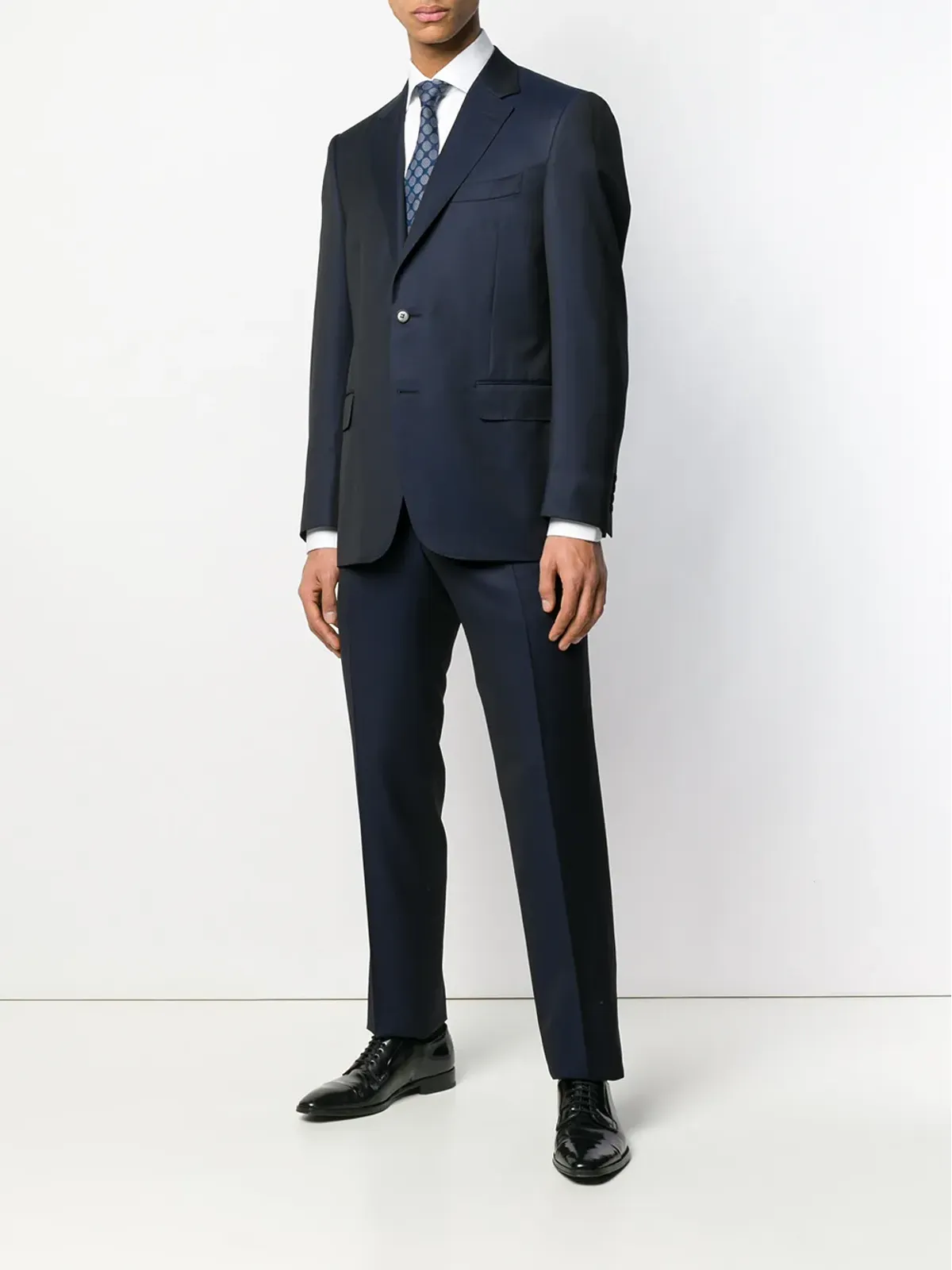 Canali ツーピース フォーマルスーツ - ブルー - 画像2