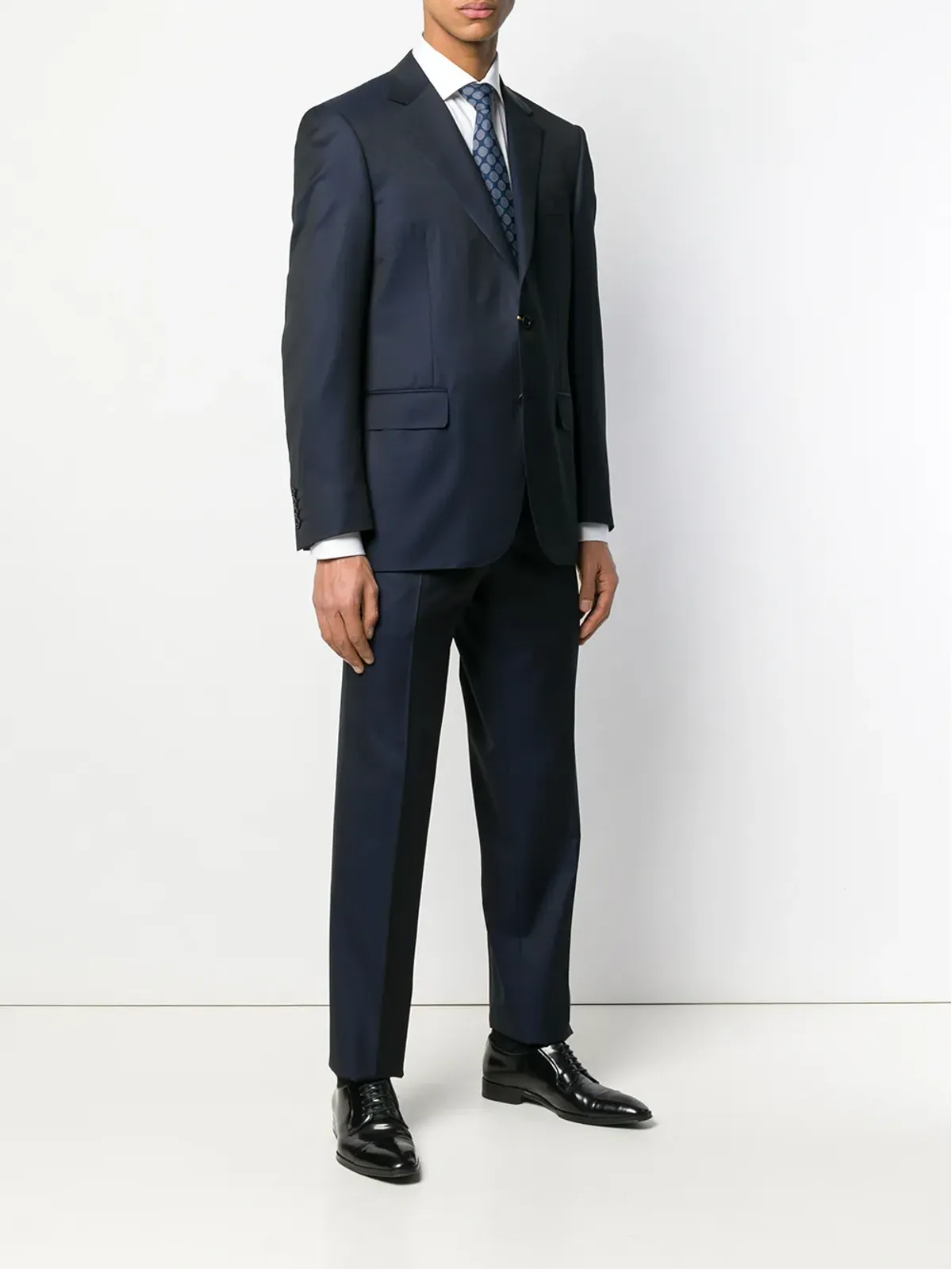Canali ツーピース フォーマルスーツ - ブルー - 画像3