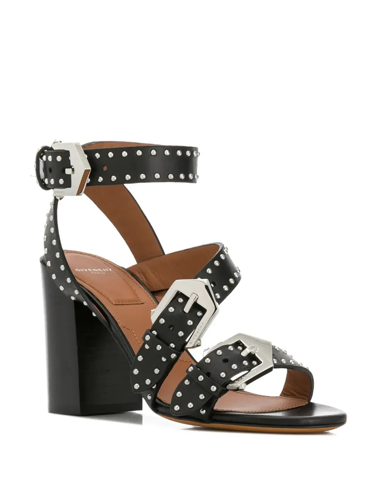Givenchy バックルディテールサンダル - Black - 画像2